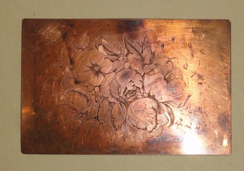 Plaque matrice cuivre - matrice,