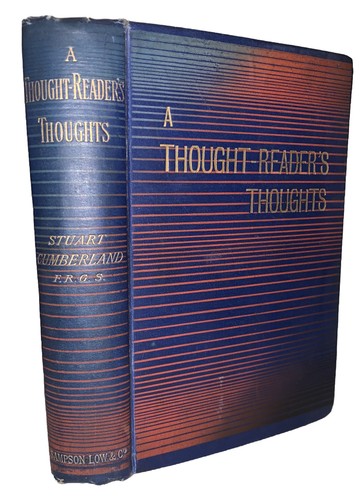 1888 1st thought reader s - 1888,, thought-reader's