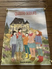 Quatre soeurs - Kakemono - Cati Baur/Malka Ferdjoukh - BD