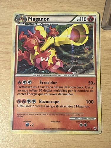 Carte pokémon maganon - pokémon,