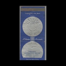 Matchbook Cover - 1951 Pontiac