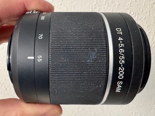 Sony alpha sal55200 - sony,