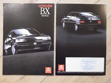 Catalogue CITROEN BX image – 01/1990 – 6 pages