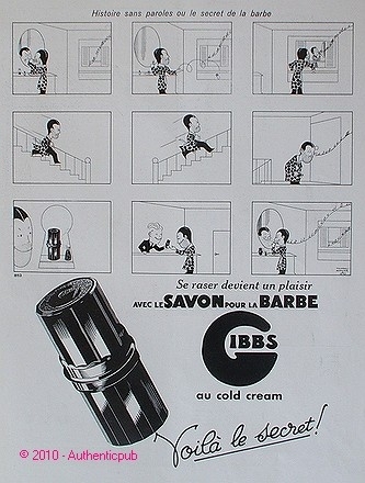Publicite gibbs savon pour - gibbs,