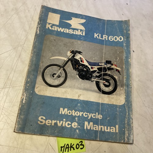 Kawasaki klr600 1984 revue - kawasaki,