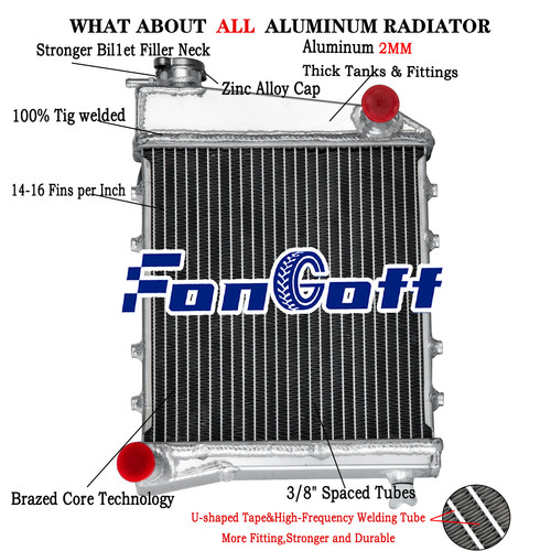 Rangée radiateur pour - radiateur,
