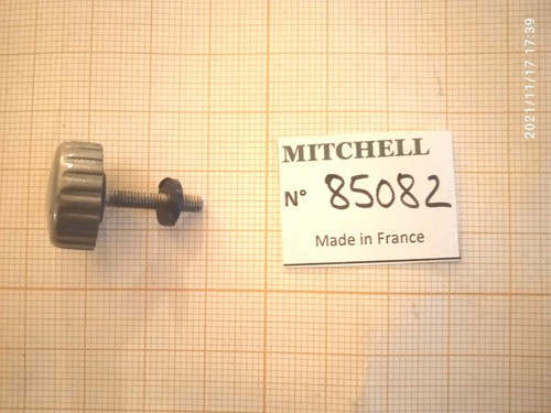 Bouton manivelle argent - bouton,