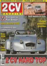 2 CV MAGAZINE - N°52 - 2006 -