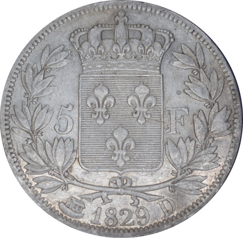 Francs charles 1829 - francs, x