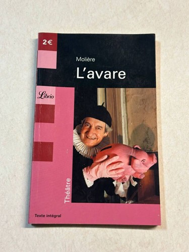 Avare molière - l'avare, |