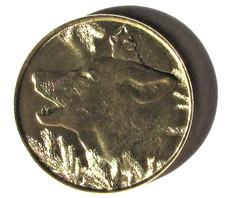 4- 41 ZOOPARC DE BEAUVAL - LOUP HURLANT -  MEDAILLE MONNAIE DE PARIS - TOKEN