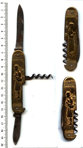 Vintage couteau multi lames - vintage, :