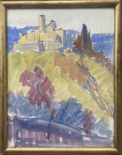 Tableau peinture cadre 20èm - tableau,