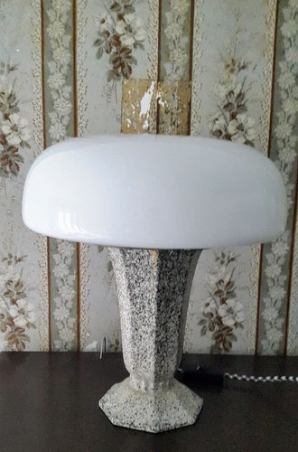 Lampe fonte opaline - lampe, et