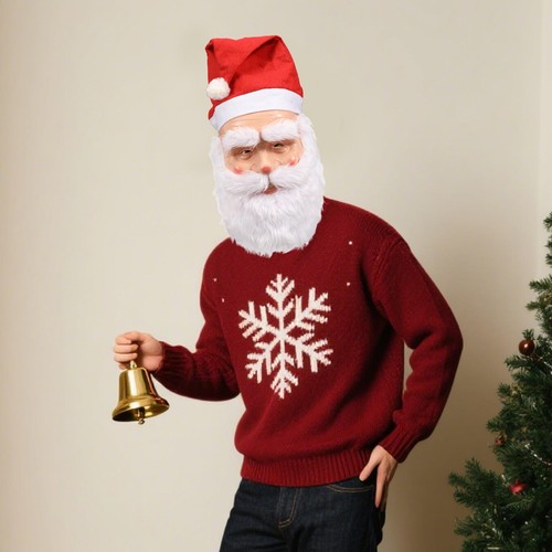 Masque père noël - de,