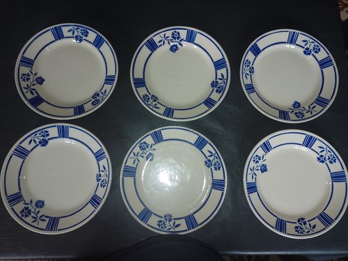 Lot assiettes badonviller - 6,