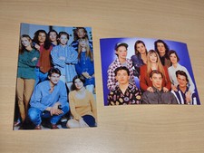 Lot 2 cartes photos Hélène et les Garçons – sitcom AB – années 90