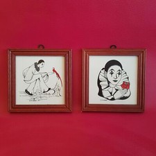 2 carreaux de faïence