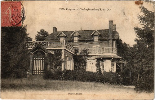 Cpa clairefontaine villa - cpa,