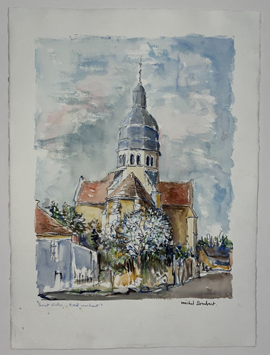 Saint victor avril couchant - saint,