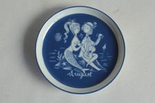 PEYNET Coupelle porcelaine Calendrier Août Rosenthal Studio-Linie (74775)
