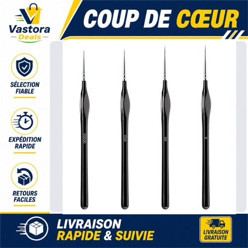 Prasacco lot pinceaux - 4,