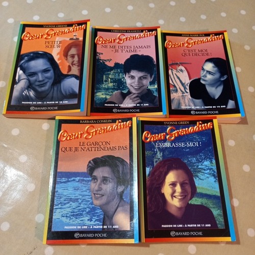 Lot livres coeur - lot, 5