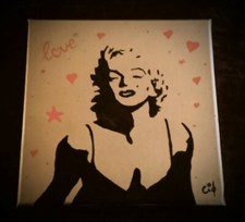 Spray Art - Toile 20x20 - Pop