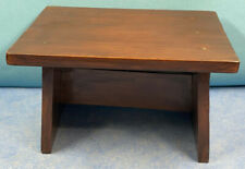 Banc de dentellière  piètement vintage 1970, type scandinave en bois naturel