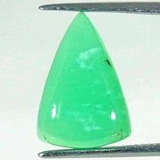 06,10 Carats Pierre Cabochon De Chrysoprase Naturel Loose 11x16x5mm