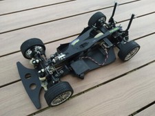 Vintage Rc 1/10 chassis piste Yokomo YR4 (tamiya kyosho hpi associated traxxas )