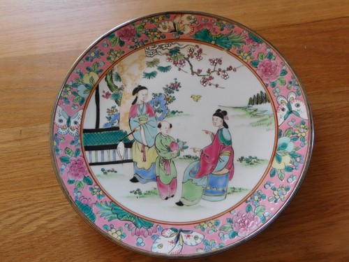 China antique porcelain plate - china,