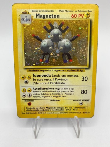 Carte pokémon magneton - magneton, holo
