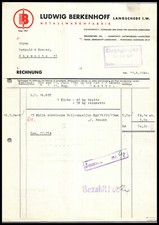 ancienne facture "Ludwig