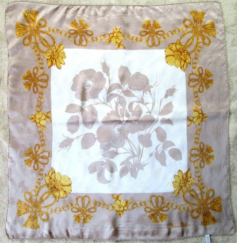 Nina ricci foulard soie - -nina,