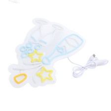 Enseigne Néon Signe 'éclairage Néon Décoratif LED Transparent à LED Pour Les