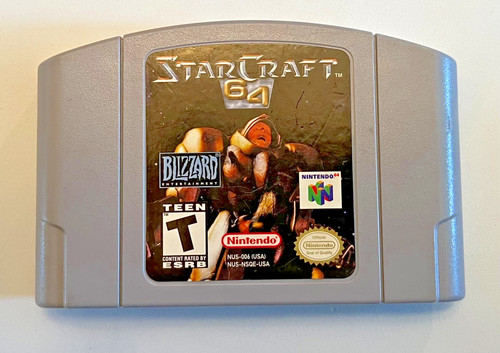 Starcraft nintendo n64 - starcraft,