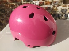 Casque vélo enfant VTT Decathlon Oxelo rose