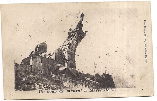 Coup mistral à - un, de