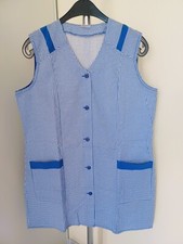 DAMART BLOUSE / TABLIER FEMME TAILLE 42 TRAVAIL MENAGER OU AUTRES