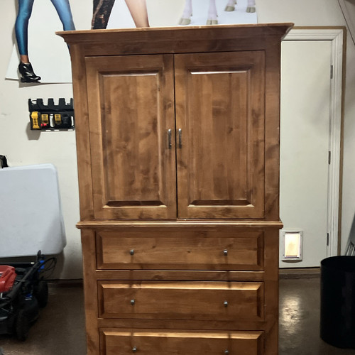 Brown wood freestanding - brown,
