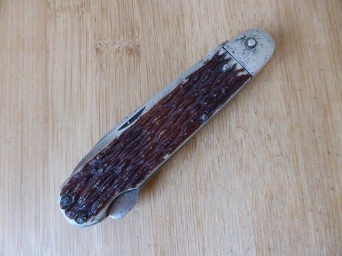 Couteau pliant ancien mikov - couteau,