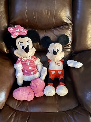 Disney plush mickey and minnie - disney,