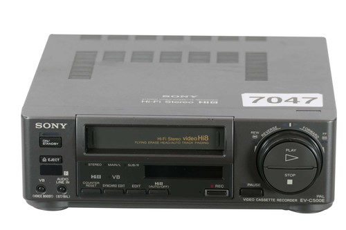 Sony c500e hi8 - hi8, video8