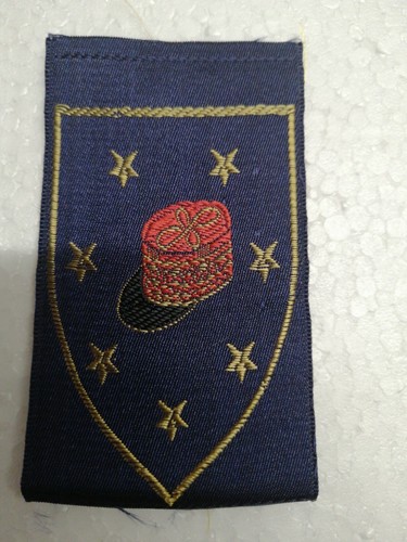 Insigne tissu des - en,