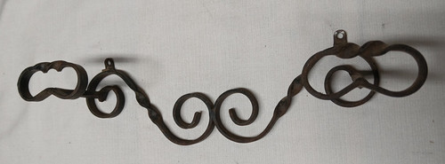 Pateres wrought iron wall - 2,