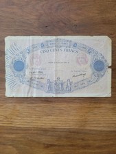 France Billet Ancien De 500 Cinq Cent  Francs Bleu Et Rose 19 Février 1931 P2528