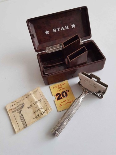 Rasoir star dans boite en - rasoir,