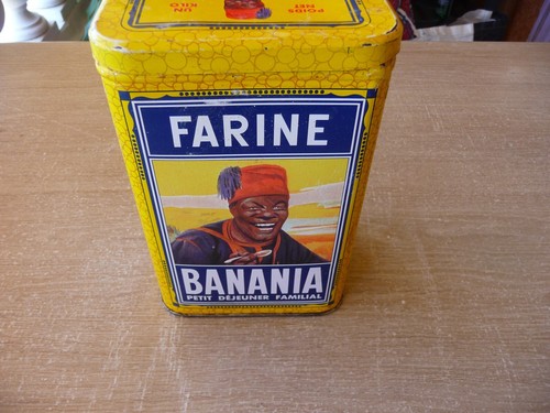Boîte banania pour farine - banania,