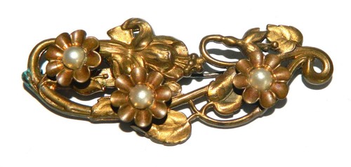 Jolie broche art nouveau - broche,